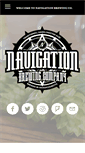 Mobile Screenshot of navigationbrewing.com